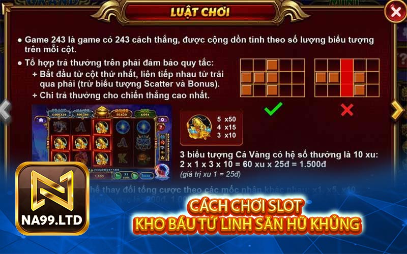 Cach Choi Slot Kho Bau Tu Linh San Hu Khung