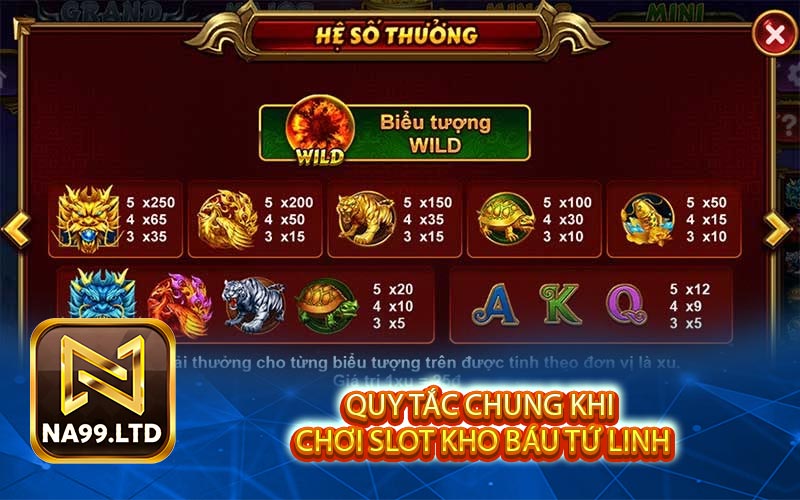 Quy Tac Chung Khi Choi Slot Kho Bau Tu Linh